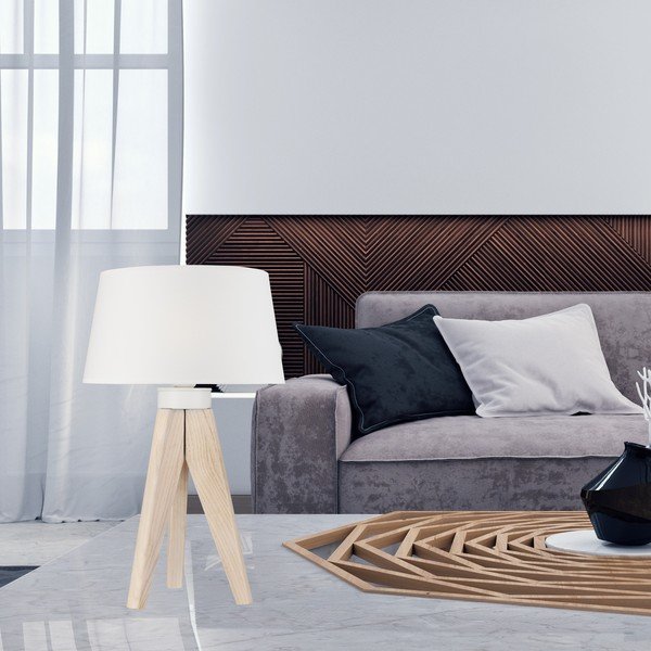 Valge laualamp - LAMKUR-image-3