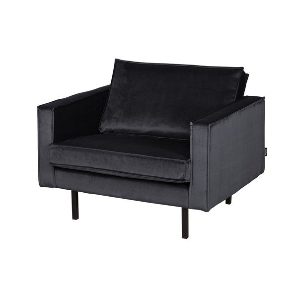 Tumehall sametist tugitool Rodeo - BePureHome-image-1