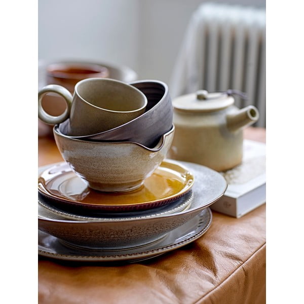 Hall ja valge keraamiline kauss , ø 16,5 cm Thea - Bloomingville-image-1