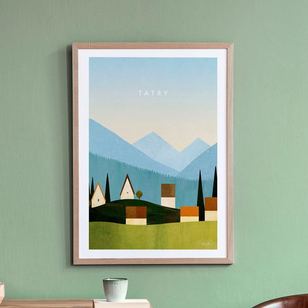 Plakat 50x70 cm Tatry - Travelposter-image-1