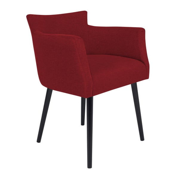 Červená židle s područkami Windsor & Co Sofas Gemini