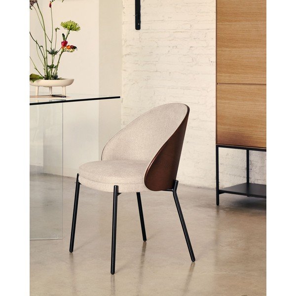 Beež söögitool Eamy - Kave Home-image-1