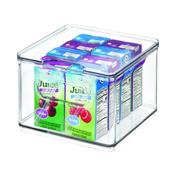 Läbipaistev kaanega hoiukarp iDesign The Home Edit, 15,2 x 15,2 cm - iDesign/The Home Edit-image-2