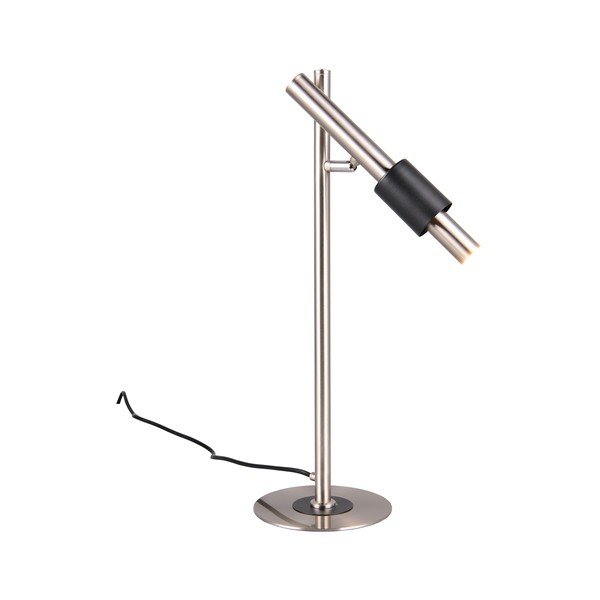 Must/hõbedane LED-lauavalgusti (kõrgus 50 cm) Ikaris - Trio Select-image-3