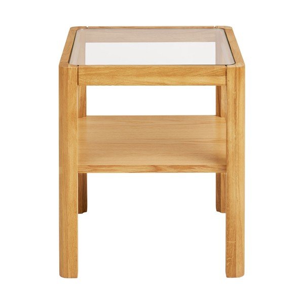 Klaasist pealispinnaga abilaud 40x40 cm Lourmarin - House Nordic-image-2