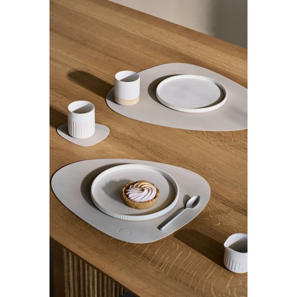 Öko-nahast lauamatt 37x44 cm Curve L Nupo - LIND DNA-image-1