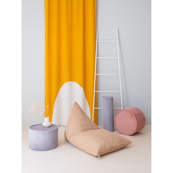 Helepruun velvetist laste kott-tool Big Lounger - Wigiwama-image-3