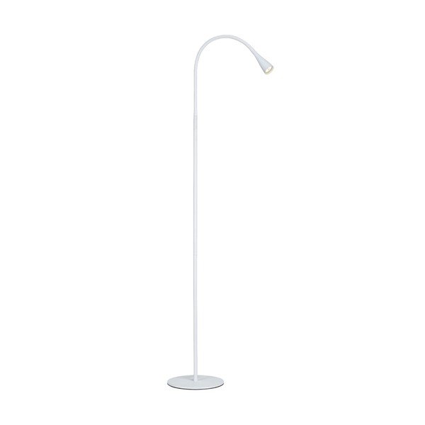 Bílá stojací lampa Markslöjd Snake