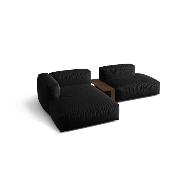 Must modulaarne nurgadiivan (vasak nurk) Martina - Micadoni Home-image-3