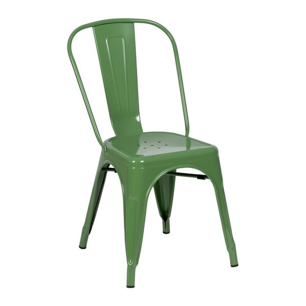 Rohelised metallist söögitoolid 2tk komplektis - Ixia