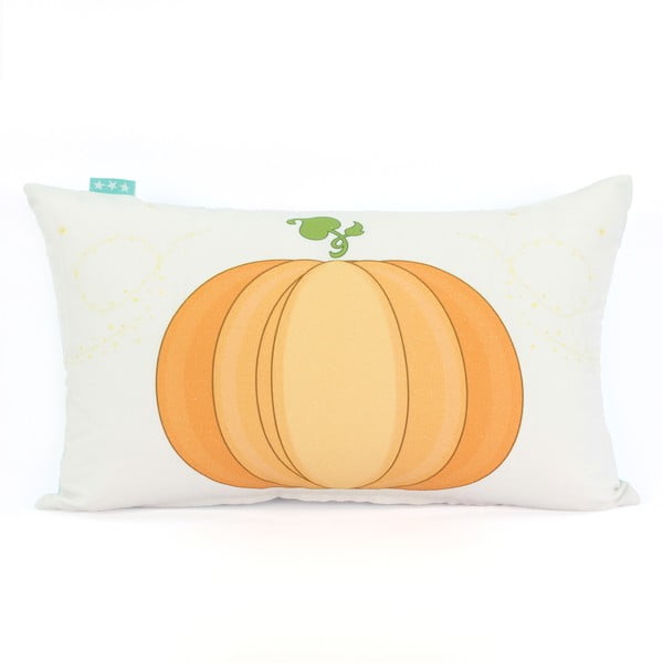 Pööratav puuvillane padjapüürileht , 50 x 30 cm Pumpkin - Mr. Fox-image-1