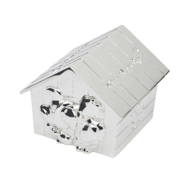 Kasička Woezel&Pip, postříbřená