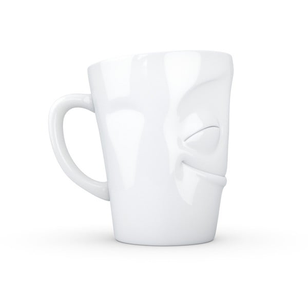 Valge käepidemega portselanist tass , maht 350 ml - 58products-image-4