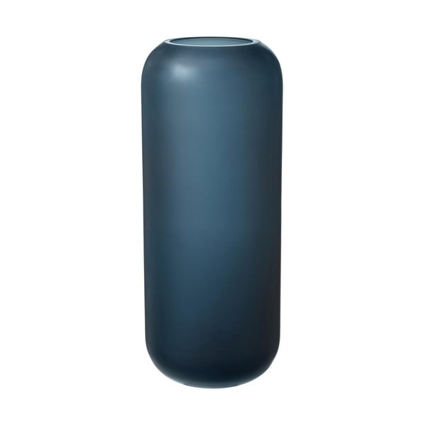 Sinine klaasvaas Bright, kõrgus 30 cm - Blomus