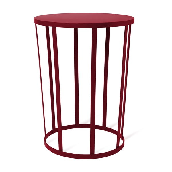 Červený odkládací stolek Petite Friture Hollo