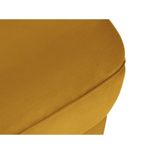 Kollane sametist tumba Lando - Micadoni Home-image-4