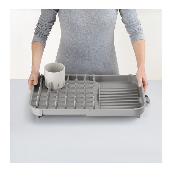 Hall reguleeritav plastikust tilkumisalus 34x37 cm Duo - Joseph Joseph-image-3