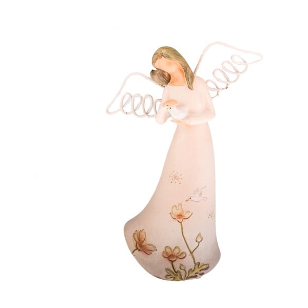 Dekoratiivsest kujuline ingel tuvi, kõrgus 21 cm - Dakls