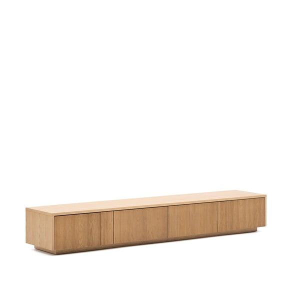 Tammespoonist TV-alus 200x30x40 cm Helvine - Kave Home-image-2