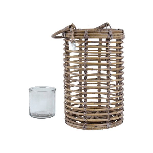 Ratanová lucerna Esschert Design Nature, výška 39 cm-image-1