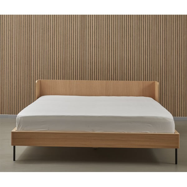 Tammedekooriga kaheinimesevoodi 160x200 cm Wrap - Bonami Selection-image-4