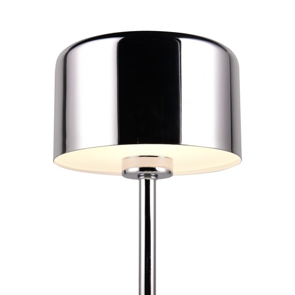 Hõbedane läikiv LED laualamp (kõrgus 30 cm) Jeff - Reality-image-1