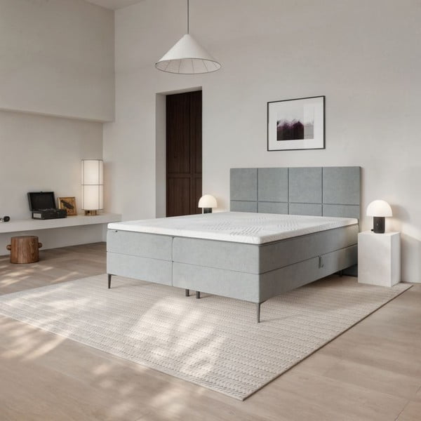 Hall vedruvoodi koos panipaigaga 180x200 cm Bufo - MESONICA-image-1