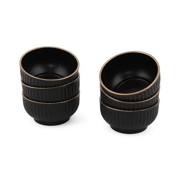 Mustad kausid 6 kaupa 0,25 l komplektis - Hermia-image-2