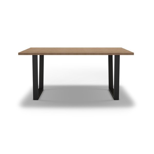 Tammeplaadiga söögilaud 100x180 cm Francesca - Marckeric-image-2