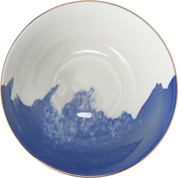 Valged/sinised portselanist kausid, 2-osaline komplekt Rosie – Westwing Collection-image-1