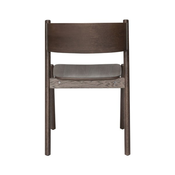 Pruun tamme söögitool Oblique - Hübsch-image-3