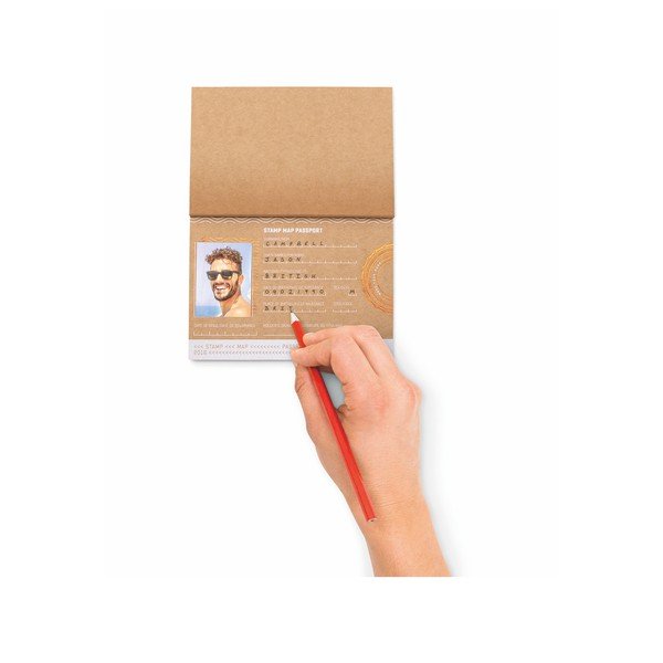 Zápisník na razítka z cest Luckies of London Stamp Passport-image-1