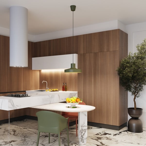 Roheline rippvalgusti ø 35 cm Vito - Sollux-image-1