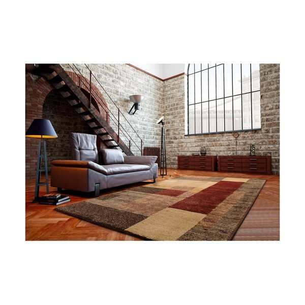 Pruun vaip Delta, 125 x 67 cm - Universal-image-1
