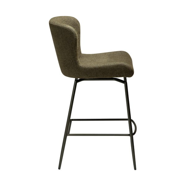 Khaki polsterdatud baaritool (istme kõrgus 67,5 cm) Glam – DAN-FORM Denmark-image-1