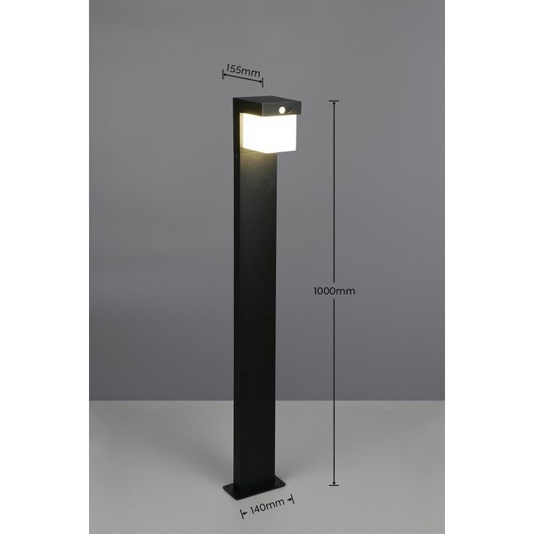 LED päikesepaneeliga välisvalgusti (kõrgus 100 cm) Colombo - Reality-image-4