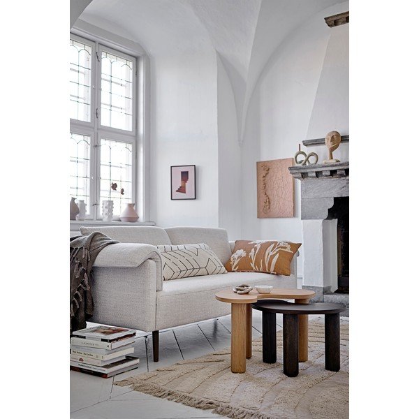 Kummipuidust diivanilaud 44x65 cm Luppa - Bloomingville-image-2