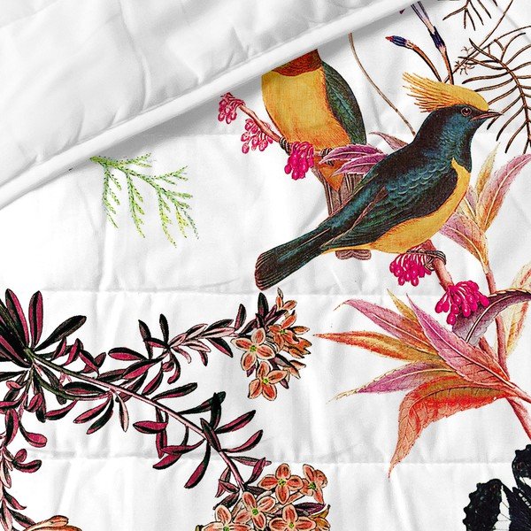 Puuvillane tepitud voodikate 240x260 cm Birds of paradice - Happy Friday-image-2