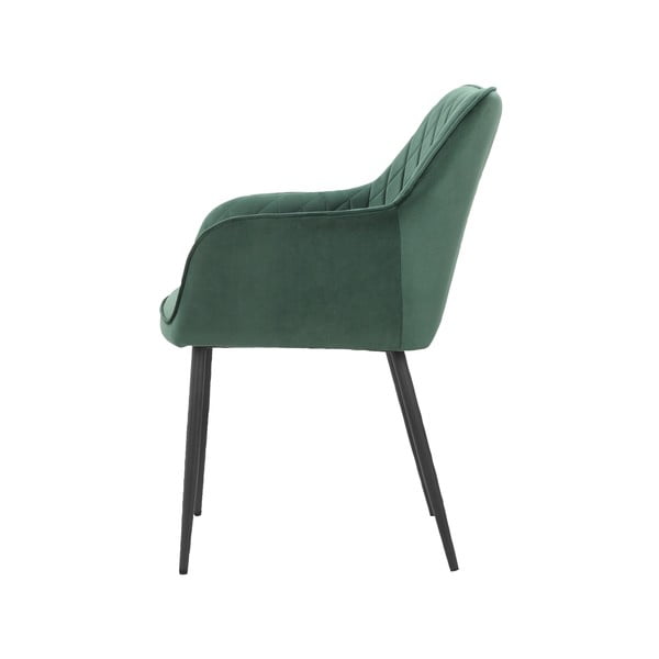 Rohelised samet söögitoolid, 2 tk komplektis Elvira - Støraa-image-3