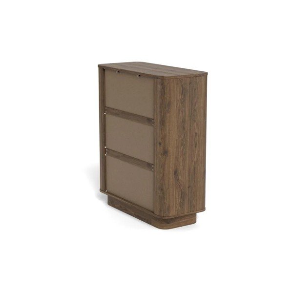 Tumeda naturaalse tammepuust kummut 90x107x40 cm Atmore - Actona-image-4
