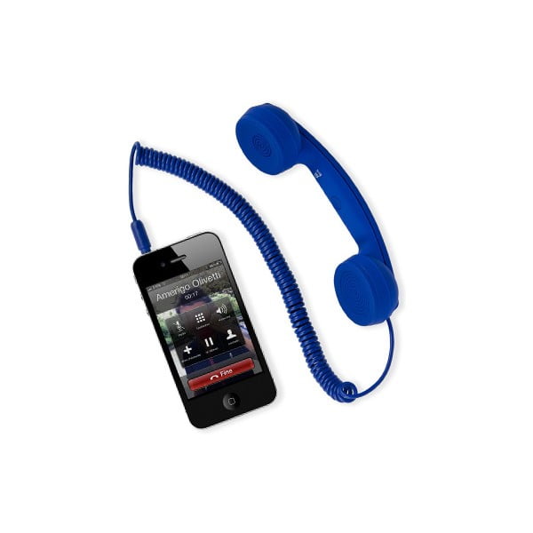 Externí sluchátko hi-Ring mini, modré
