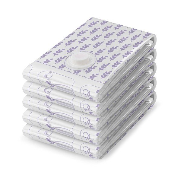 Vaakumkotid 5 tk komplektis Compress Lavender - Compactor