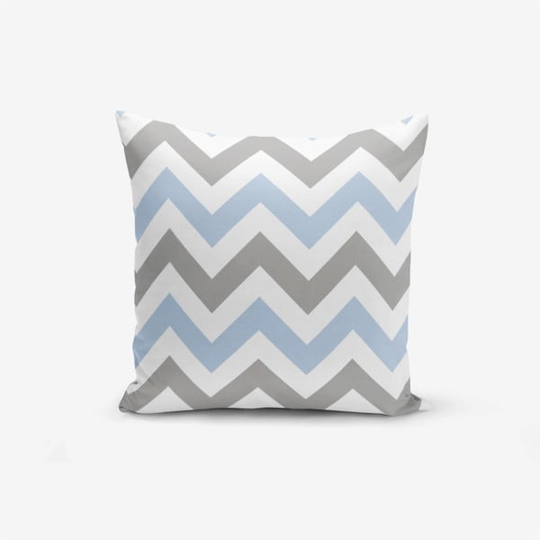 Padjapüür Zigzag Modern Blue, 45 x 45 cm - Minimalist Cushion Covers