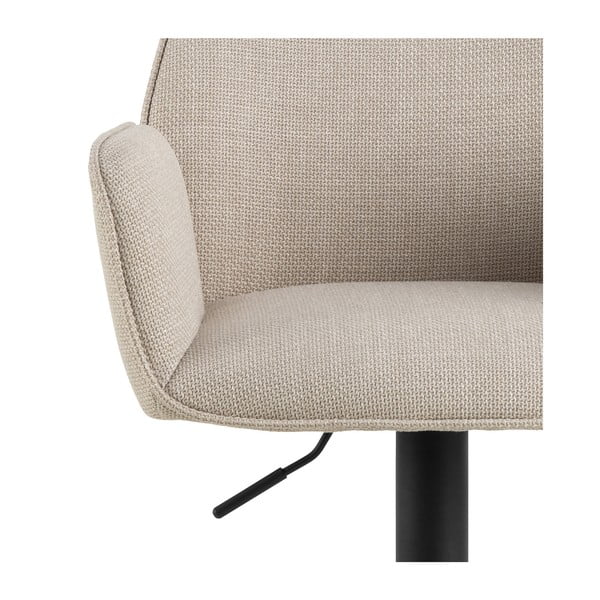 Beež reguleeritava kõrgusega/käetugedega baaritool (istme kõrgus 85 cm) Glenda - Actona-image-3