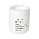 Lõhnastatud sojaküünal, põlemisaeg 24h Fraga: French Cotton - Blomus