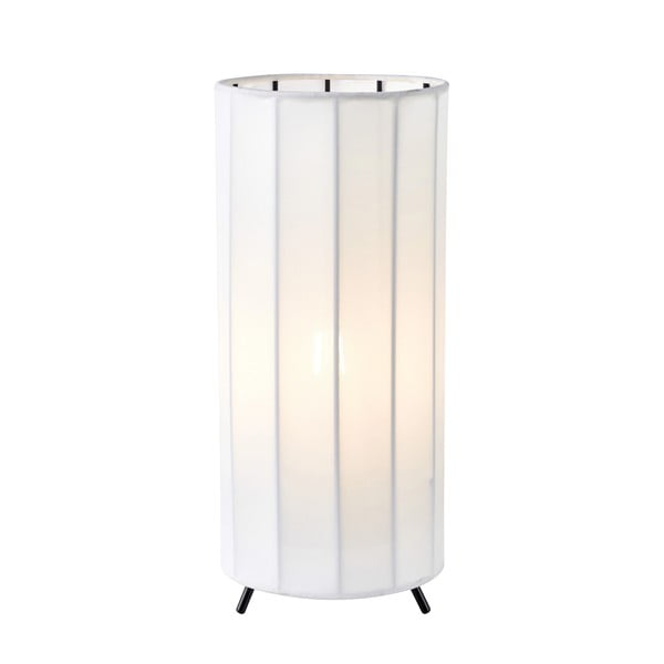 Must-valge lauavalgusti tekstiilist varjuga (kõrgus 31,5 cm) Hikari - Markslöjd