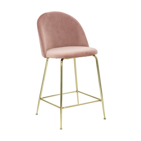 Sada 2 růžových barových židlí Mauro Ferretti Luxury