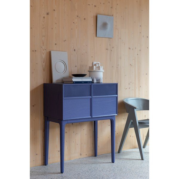 Sinine tammespoonist kummut 80x100x45 cm June - Zuiver-image-1