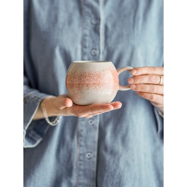 Oranž kivikeraamikast kruus 410 ml Paula - Bloomingville-image-1