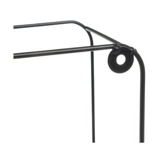 Must-puiduvärvi riiulid 2tk komplektis 21 cm - Casa Selección